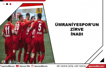 Ümraniyespor'un zirve inadı