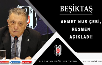 Ahmet Nur Çebi,  resmen açıkladı!