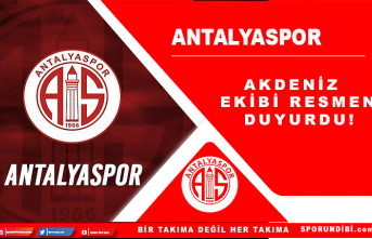 Antalyaspor, resmen duyurdu!