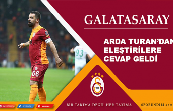 Arda Turan'dan eleştirilere cevap geldi!