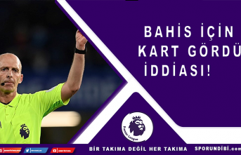Bahis için kart gördü iddiası! Soruşturma açıldı...
