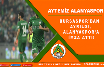 Bursaspor'dan ayrıldı, Alanyaspor'a imza attı!