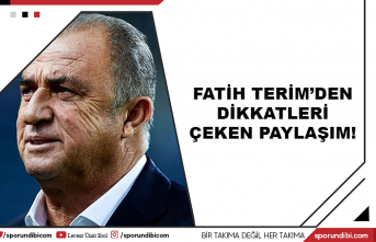 Fatih Terim'den dikkatleri çeken paylaşım!