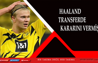 Haaland transferde kararını vermiş