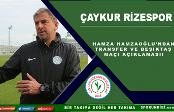 Hamza Hamzaoğlu'ndan transfer ve Beşiktaş maçı açıklaması