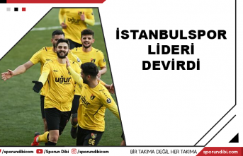İstanbulspor lideri devirdi