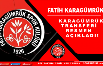 Karagümrük, resmen transferi açıkladı!