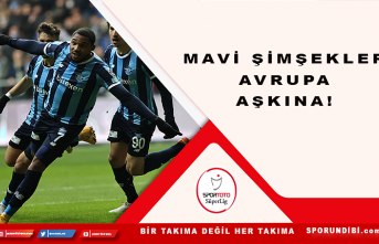 Mavi Şimşekler Avrupa aşkına!