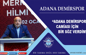 Murat Sancak: ''Adana Demirspor camiası için bir söz verdim''