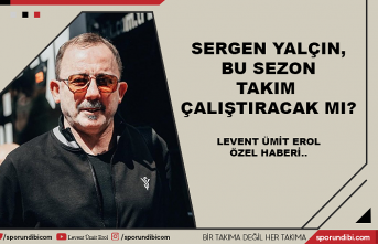 Sergen Yalçın, bu sezon takım çalıştıracak...