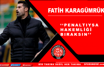 Volkan Demirel: ''Penaltıysa hakemliği bıraksın''