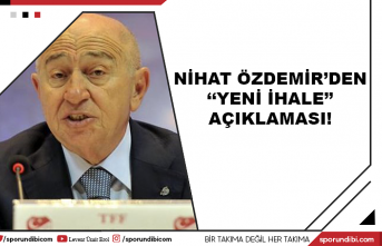 Nihat Özdemir'den ''yeni ihale''...