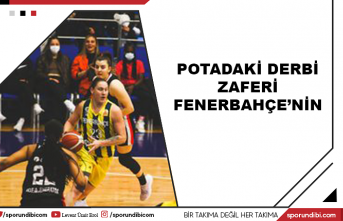 Potadaki derbi zaferi Fenerbahçe'nin!