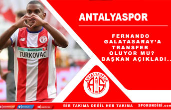Fernando Galatasaray'a transfer oluyor mu? Başkan açıkladı...