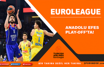 Anadolu Efes Play-Off'ta!