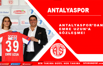 Antalyaspor'dan Emre Uzun'a sözleşme!