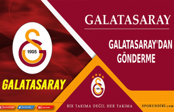 Galatasaray'dan gönderme!