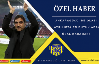 Ankaragücü'nde olası ayrılıkta en büyük...