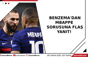 Benzema'dan Mbappe sorusuna flaş yanıt!