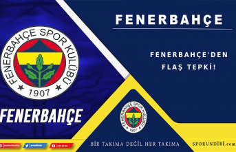 Fenerbahçe'den flaş tepki!