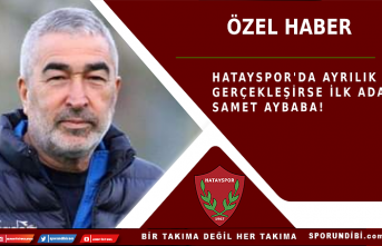 Hatayspor'da ayrılık gerçekleşirse ilk aday...