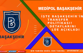 İşte Başakşehir'in Transfer politikası!...
