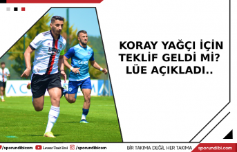 Koray Yağçı için teklif geldi mi? Lüe açıkladı...
