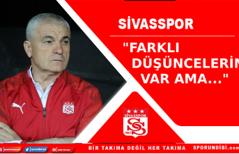 Rıza Çalımbay: Farklı düşüncelerim var ama...