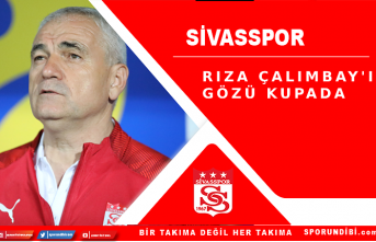 Rıza Çalımbay'ın gözü kupada