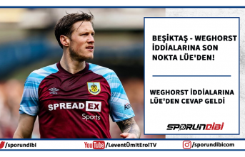 Beşiktaş - Weghorst iddialarına son nokta Lüe'den!
