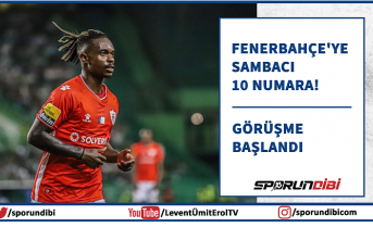Fenerbahçe'ye sambacı 10 numara