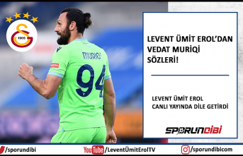 Levent Ümit Erol'dan Vedat Muriqi sözleri!...