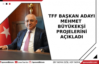 Mehmet Büyükekşi projelerini açıkladı