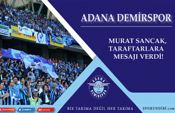 Murat Sancak, taraftarlara mesajı verdi!